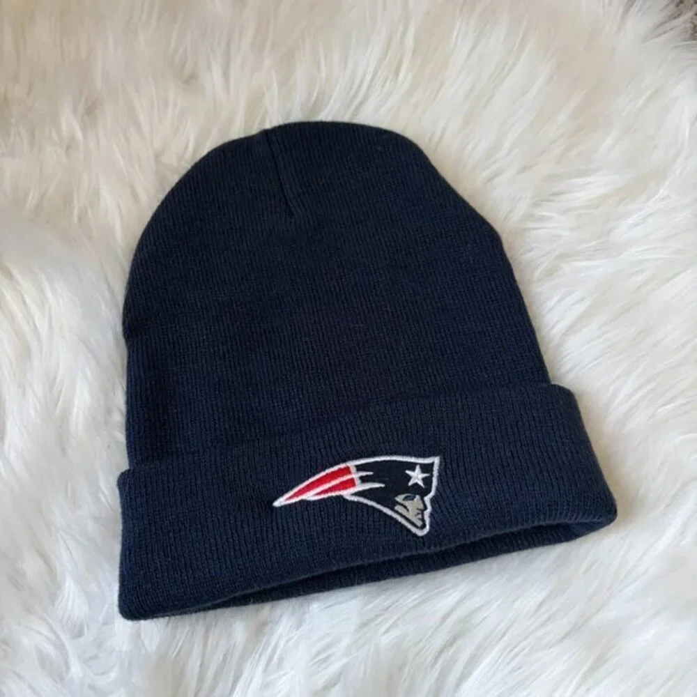 NFL New England Patriot Navy Blue Cuff Knit Beanie